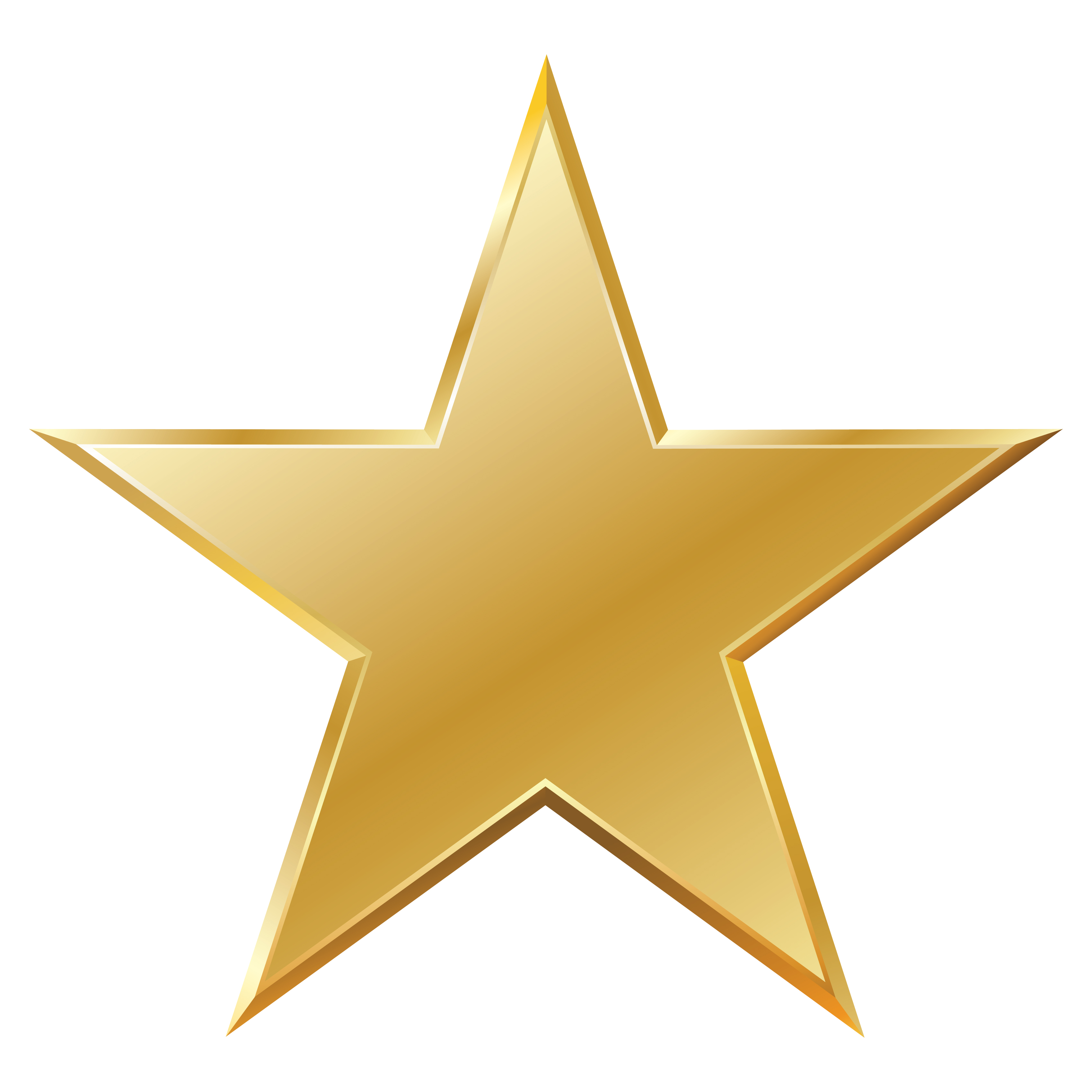18 Gold Star Clip Art And Graphics Images