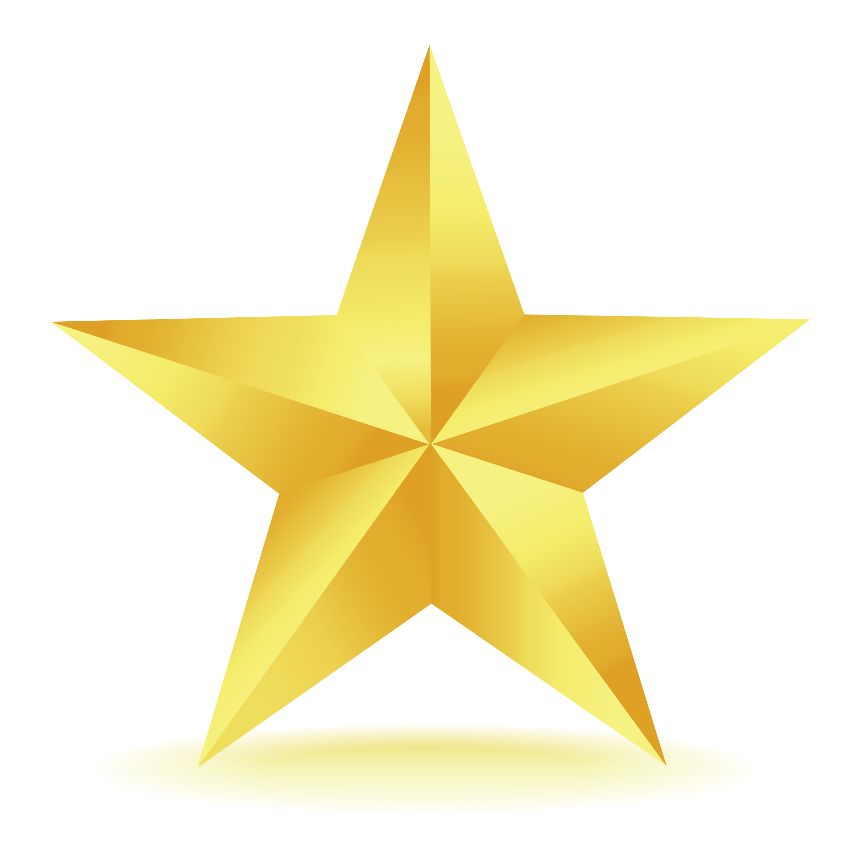 Gold Star Clip Art