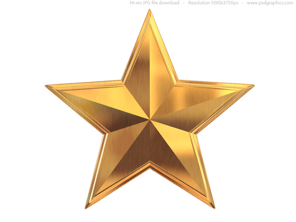 Gold Star Graphic