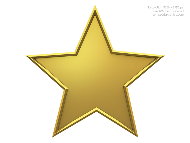 Gold Star Graphic