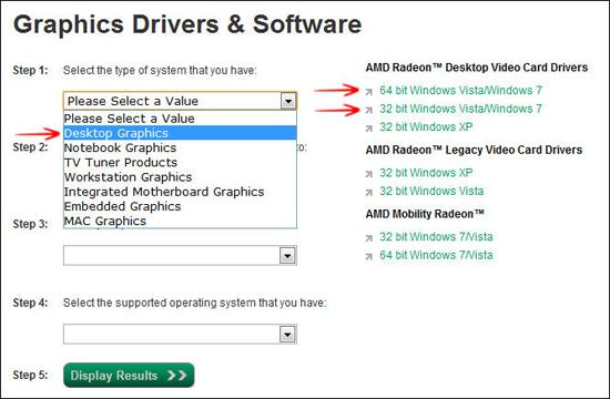 Graphics Card Driver Download Windows 7