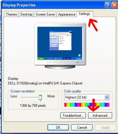 Graphics Card Driver Update Windows XP