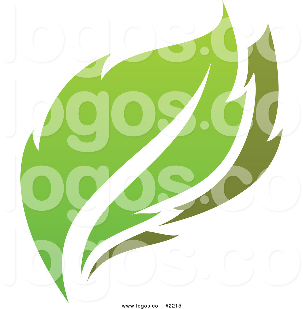 Green Leaf Logo Clip Art