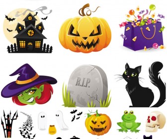 Halloween Clip Art Vector Halloween Clip Art Vector