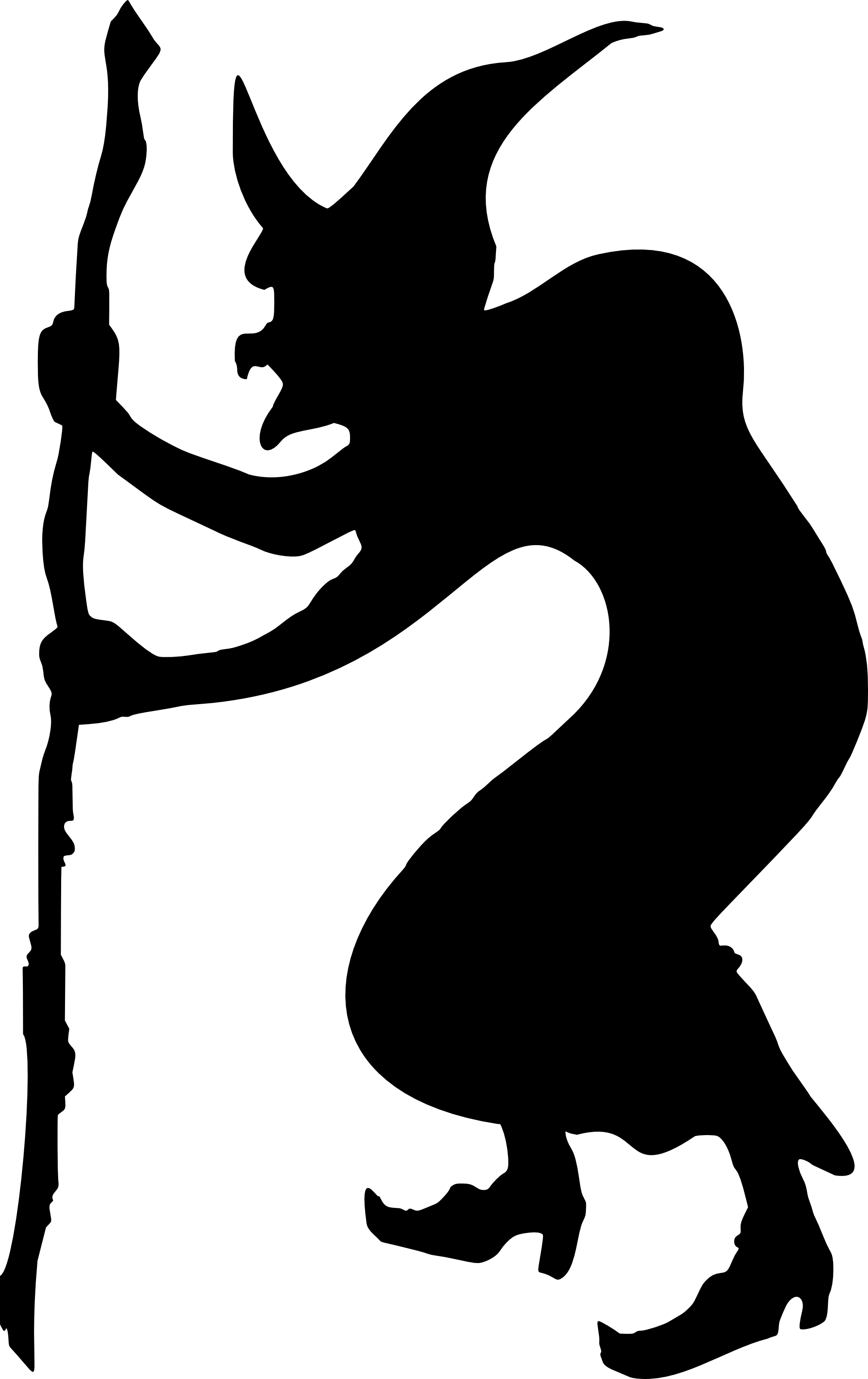 Halloween Witch Silhouette Free Clip Art