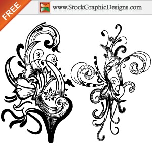 Hand Drawn Flower Images Free Vectors Com
