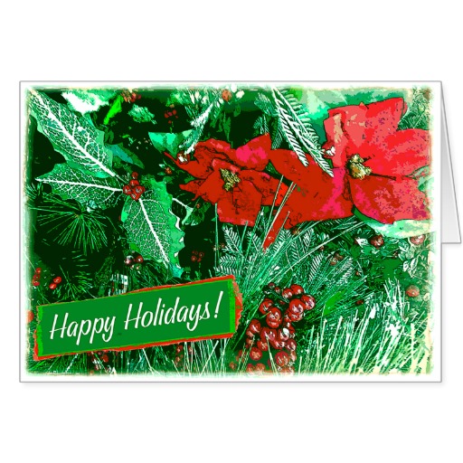 Happy Holidays Greeting Cards Designs
