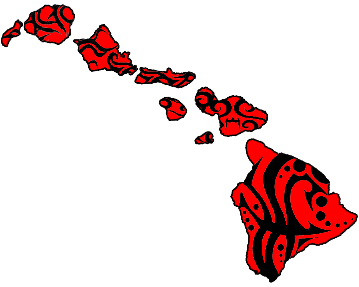 Hawaiian Island Tribal Design