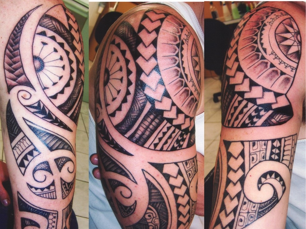 Hawaiian Tribal Tattoo Designs