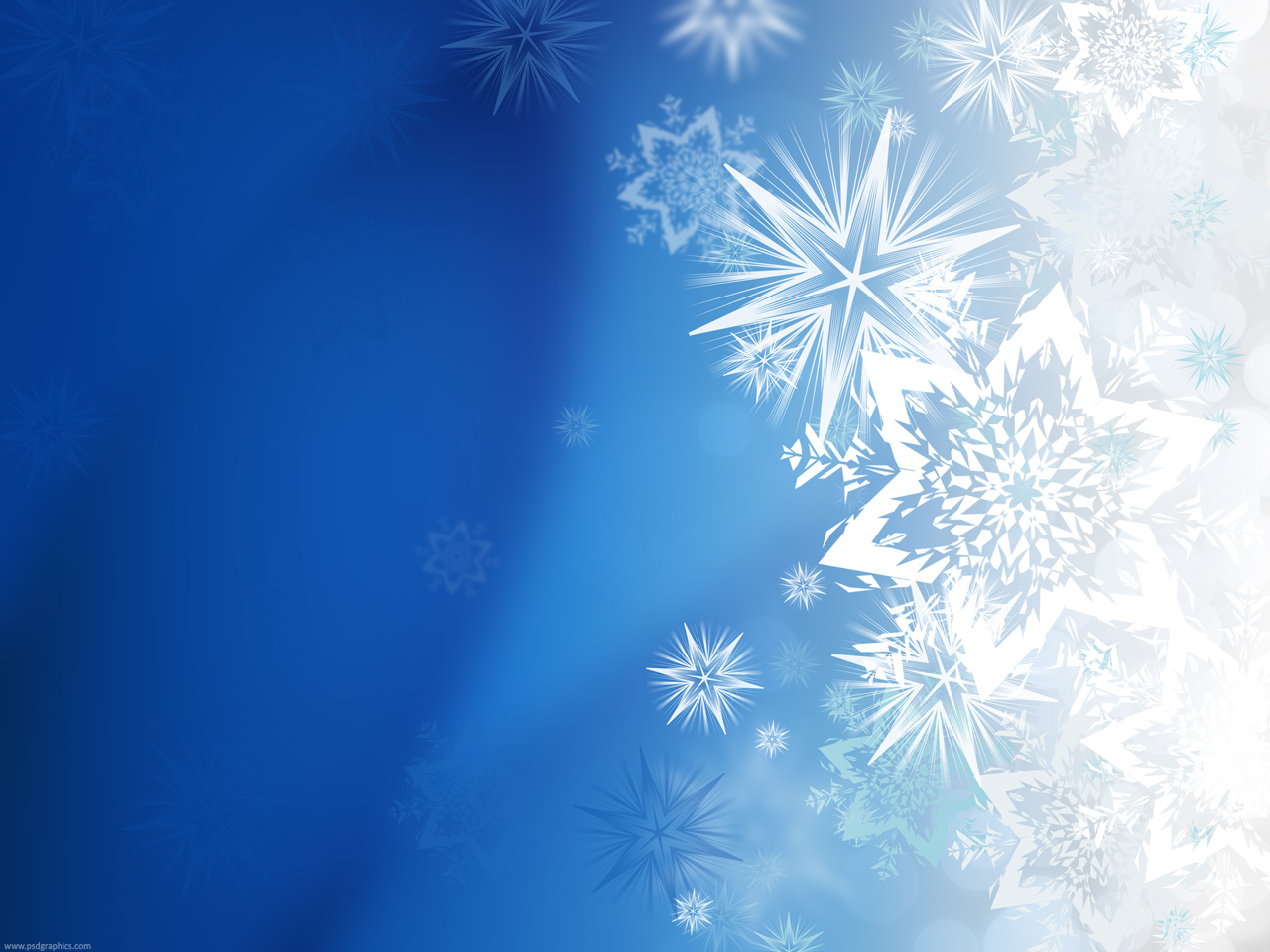 High Resolution Winter Snowflake