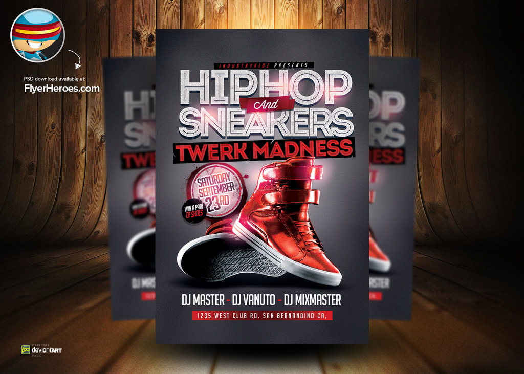 7 Hip Hop PSD Photoshop Images