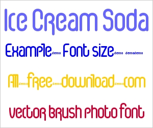 Ice Cream Font Free