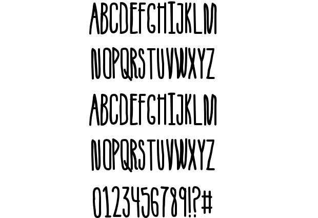 Ice Cream Sandwich Font