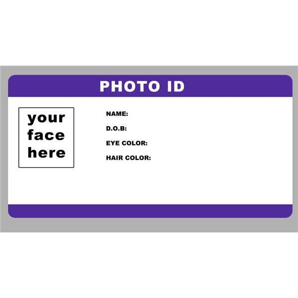 ID Card Templates Printable