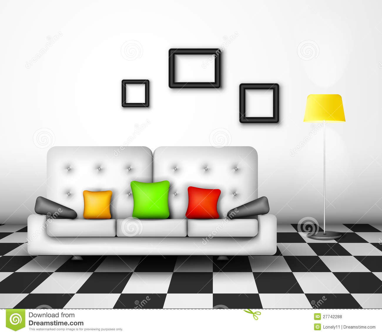 Interior Design Vector