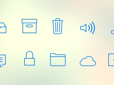 iOS 7 Icons