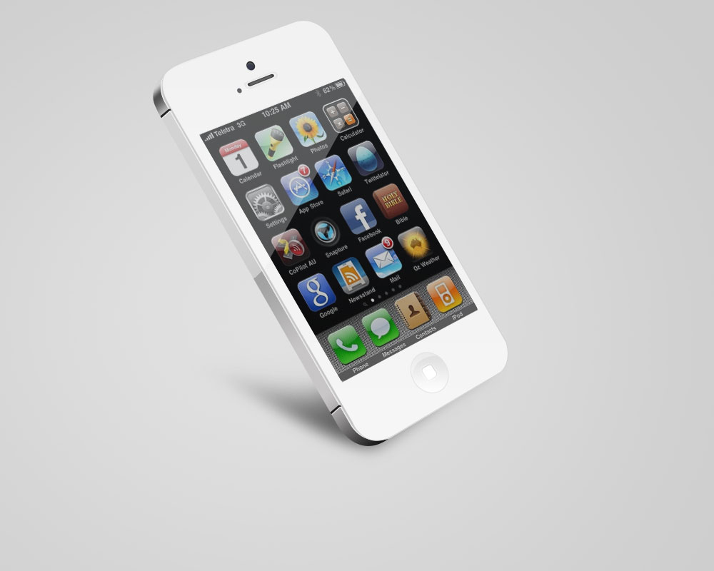 iPhone 5 Mockup PSD iPhone 5 Mockup PSD