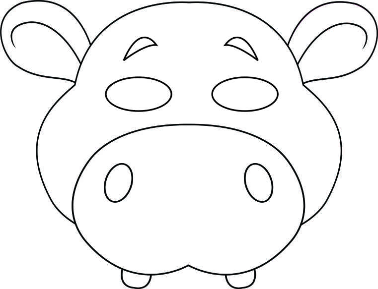 Jungle Animal Mask Template Printables