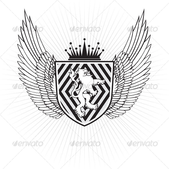 Lion Crest Symbol