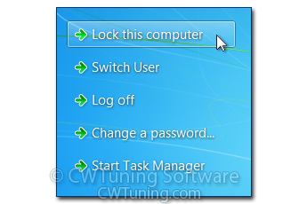 Lock This Computer Windows 7