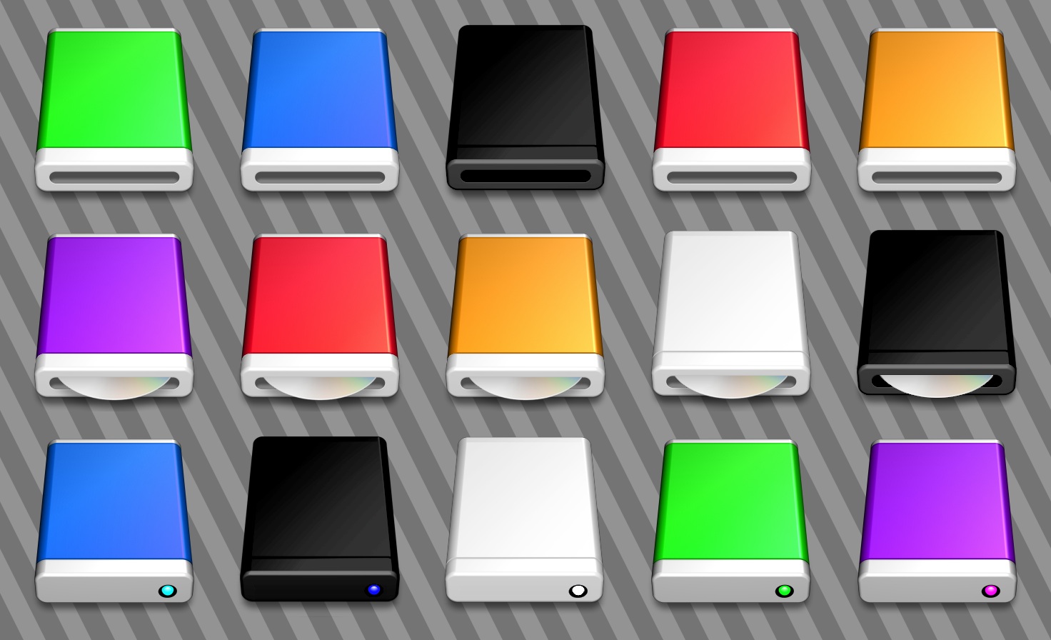 10 Cool Mac Icons Drives PNG Images