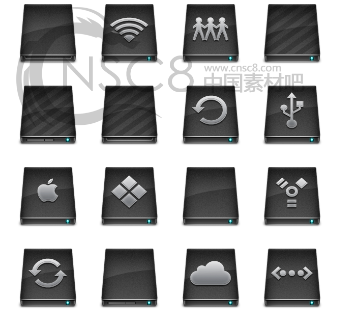 Mac Hard Drive Icons
