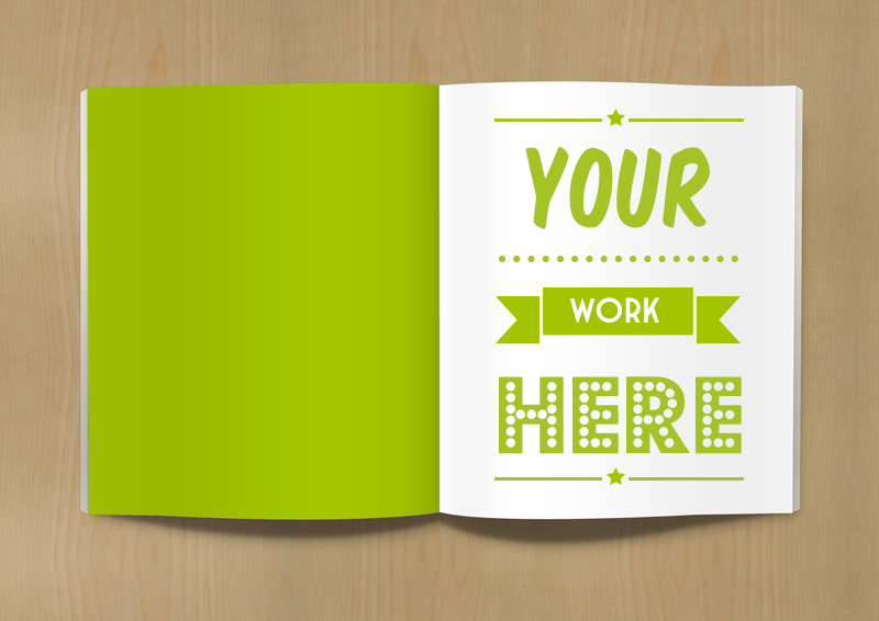 Magazine Spread Mockup Magazine Spread Mockup