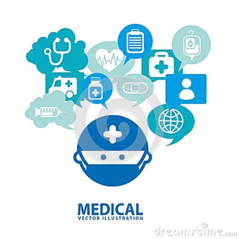 Medical Background Design Stock