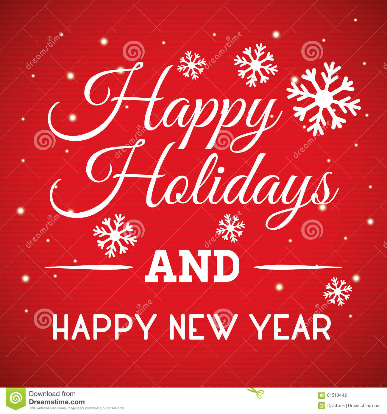 happy holidays and happy new year cards
