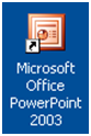 Microsoft PowerPoint 2003 Icon