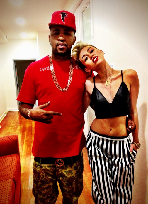 Miley Cyrus and Mike Will