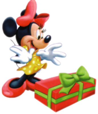 Minnie Mouse Christmas Clip Art