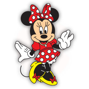 Minnie Mouse Vector Free