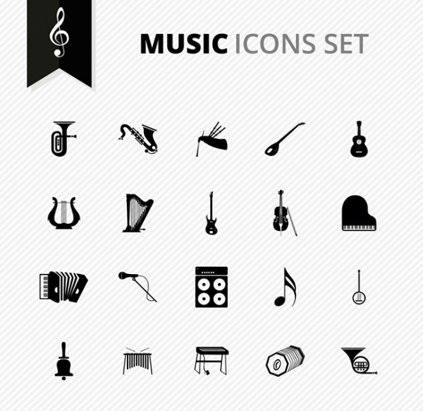 Music Icon Vector Free