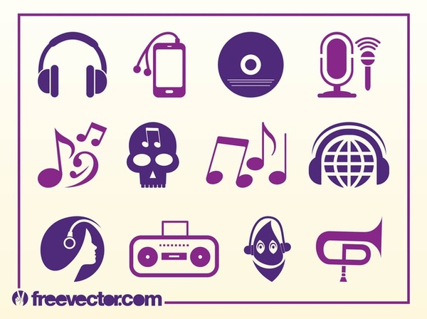 Music Icon Vector Free