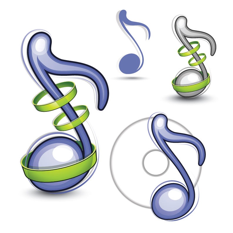Music Note Vector Graphic
