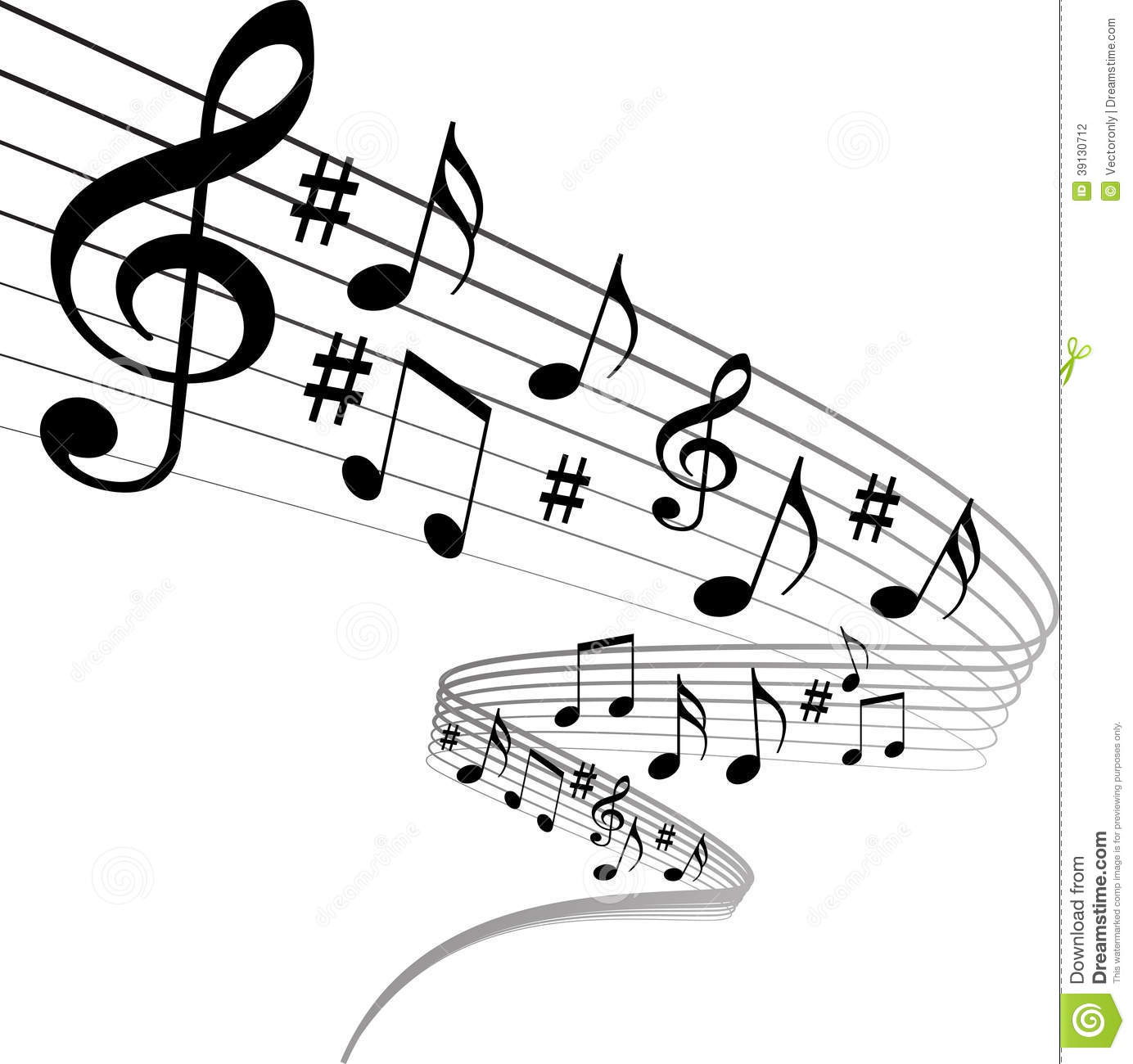 Music Notes Illustration