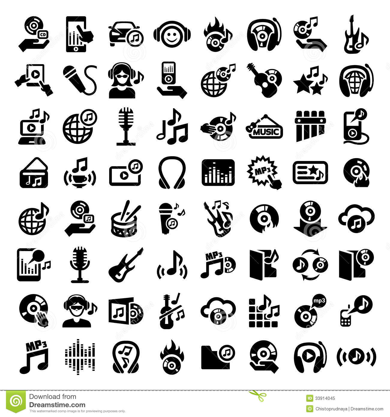 Music Vector Icons