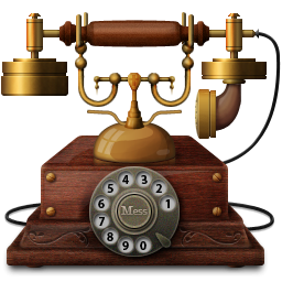 Old Telephone Phone Icon