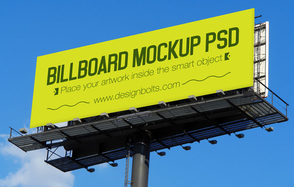 Outdoor Billboard Mockup Psd Free