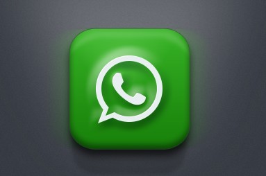Phone App with Green and White Background