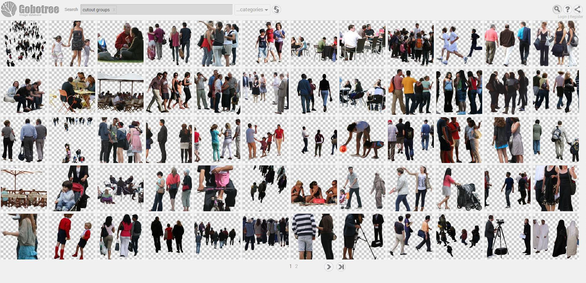 Photoshop Architecture Cutout People