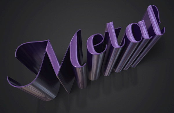 Photoshop CS6 3D Text Effects