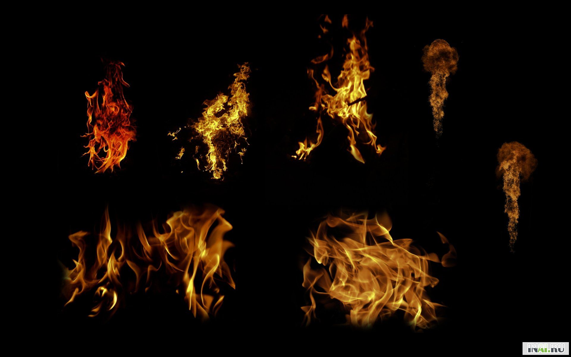 Photoshop PSD Fire