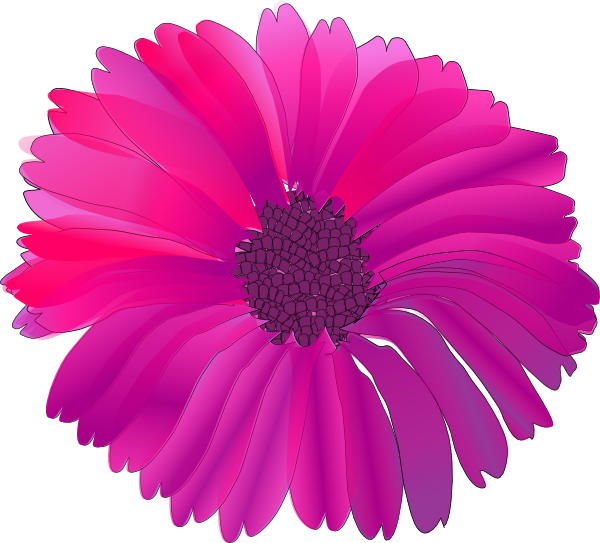 Pink Flowers Clip Art