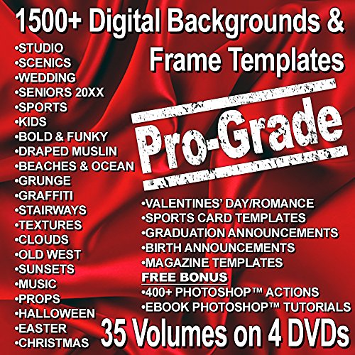 Professional Photography Digital Photo Frame Templates and Backgrounds 1500