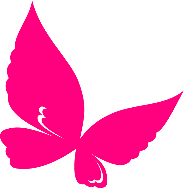 10 Pink Butterfly Icon Images