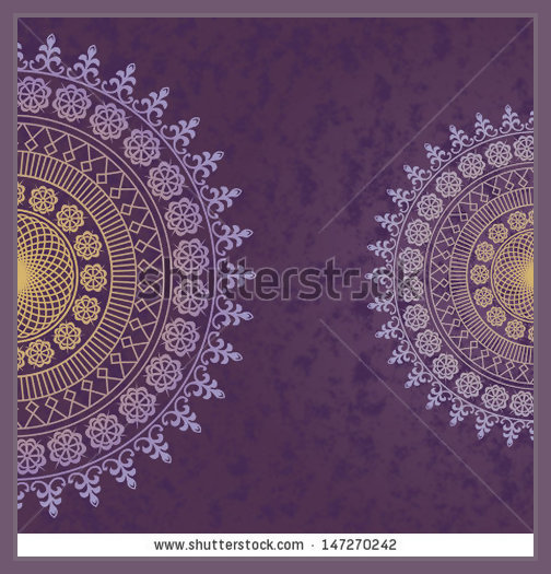 Purple Lace Vector