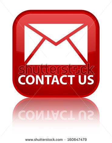 Red Contact Us Email Icon