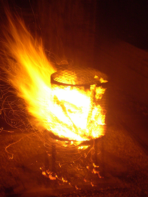Roaring Fireplace Fire Clip Art